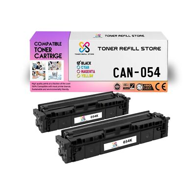 #ad 2Pk TRS 054 Black Compatible for Canon Color imageCLASS LBP620 Toner Cartridge