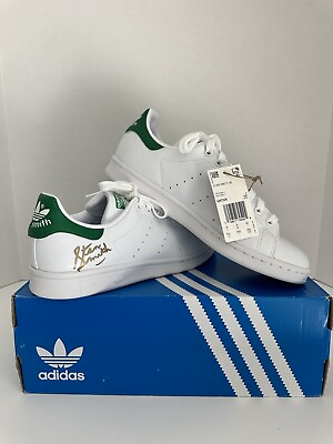 #ad Adidas Stan Smiths Signed Womens 9.5