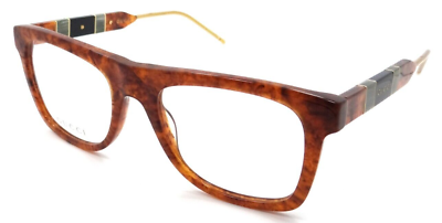 #ad Gucci Eyeglasses Frames GG0604O 003 53 20 145 Havana Gold Made in Japan $232.50