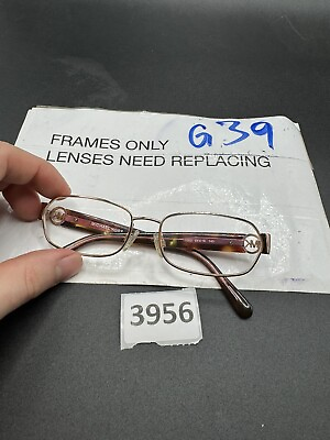 #ad Michael Kors MK 7001 Amagansett 1003 Rose Gold Tortoise Eyeglasses Frames