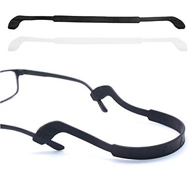 #ad Glasses Strap Anti Slip Silicone Eyeglass Strap Eyewear Retainers Sports Elas...
