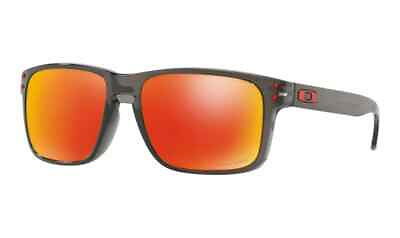 #ad Oakley Sunglasses Holbrook Asian Grey Smoke Prizm Ruby OO9244 28