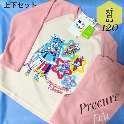 #ad Expanding Sky Precure Pajamas 120 Top And Bottom Set Pink Year Round Material $61.00