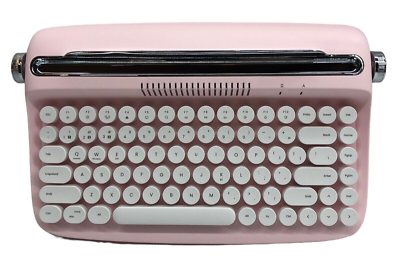 #ad YUNZII ACTTO B307 Retro Mini Bluetooth Retro Typewriter Keyboard Rechargeable