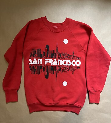 #ad Authentic Vintage crewneck San Francisco Sweatshirt