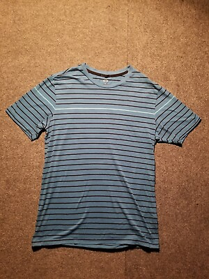 #ad Men#x27;s Oakley Large Striped Short Sleeve T Shirt