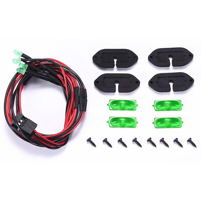 #ad GPM R C Scale Accessories Chassis Lights Green : SCX10 III Jeep JL Wrangler