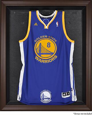 #ad Warriors Brown Framed Jersey Display Case Fanatics Authentic