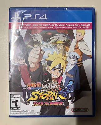 #ad Naruto Shippuden: Ultimate Ninja Storm 4 Road to Boruto PS4 Brand New