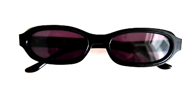 #ad GIVENCHY 2510 005 Black Lens Black Frame Women Oval Acetate Sunglasses Gift