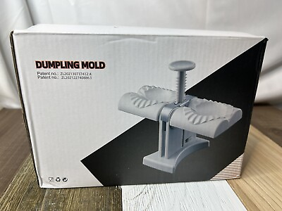 #ad Dumpling Mold Maker Machine Household Press Kitchen Restaurant Double Head