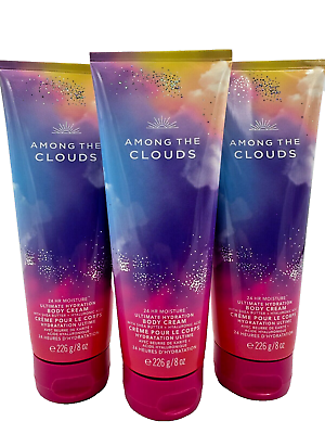 #ad Bath amp; Body Works LOT 3 Among The Clouds Ultimate Hydration Body Cream 8 oz Shea