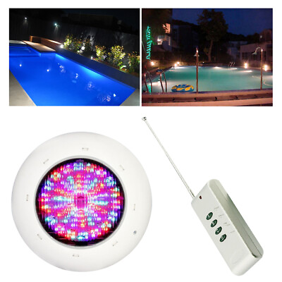 #ad IP68 Waterproof Pool Light 12V 36W RGB LED Underwater Light Pool Spa Lamp Remote $52.25