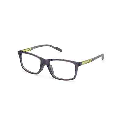#ad Adidas SP5013 020 Gray Matte Plastic Optical Eyeglasses Frame 56 18 145