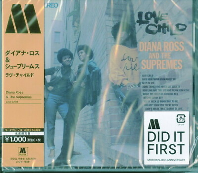 #ad The Supremes Love Child New CD Ltd Ed Japan Import