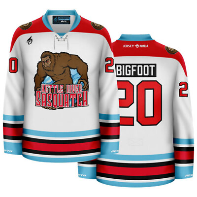 #ad Kettle River Sasquatch Mythical Hockey Jersey $134.95