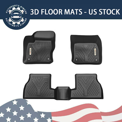 #ad All Weather 3D Floor Mats for 2012 2018 Ford Focus Rubber TPE Waterproof Liners