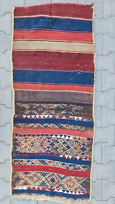 #ad Antique Rug 2x5 Anatolian rug 2x5 rug wool stair Rug 2x5 kitchen rug 2x5