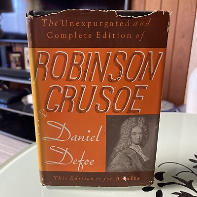 #ad ROBINSON CRUSOE Daniel Defoe The Dial Press 1900
