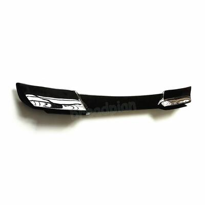 #ad For 05 13 Corvette C6 Rear Trunk Wing Spoiler W Acrylic Panels Gloss Blk H Style $119.90