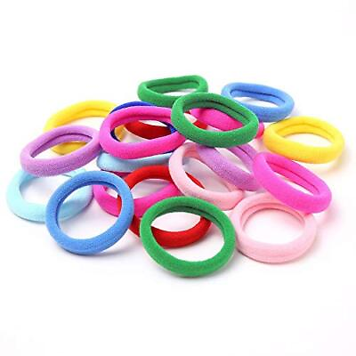 #ad Hair ties no crease for kids baby toddlers girls Small seamless 50 PCS 10 C...