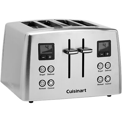 #ad Cuisinart CPT 435FR Metal 4 Slice Toaster Certified Refurbished