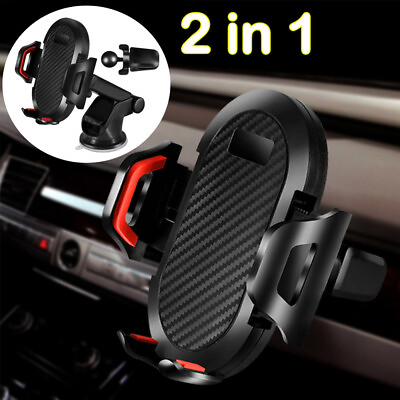 #ad Car Phone Holder Cell Phone Car Windshield Air Vent Mount for iPhone Samsung GPS