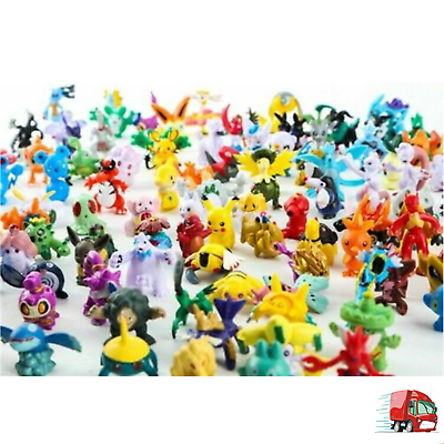 #ad Wholesale 144 pcs Pokemon Mini PVC Action Figures pikachu Toys Kids Gift party $21.88