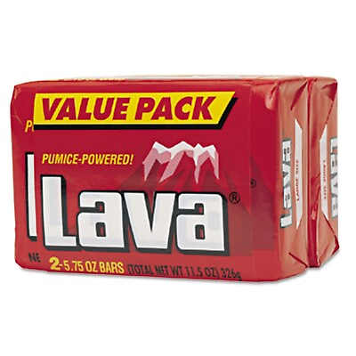 #ad Lava Heavy Duty Hand Cleaner Bar Soap 5.75 oz Twin Pack