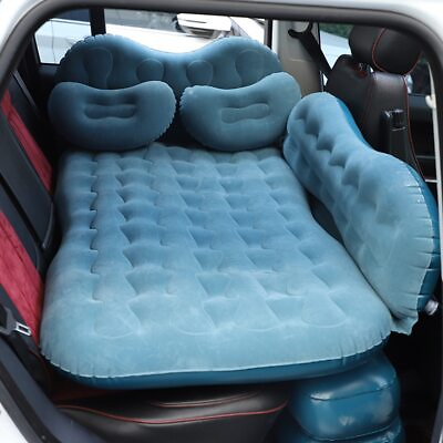 #ad NEW Thickened split type car inflatable bed suitable for car folding travel bed