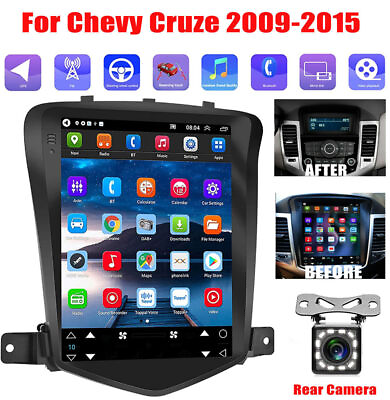 #ad For 2009 2015 Chevy Cruze GPS Navi Android 12.0 Car Radio Stereo WiFi Player RDS