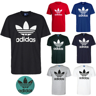 #ad Adidas Men#x27;s T Shirt Trefoil Logo Graphic Athletic Short Sleeve Shirt