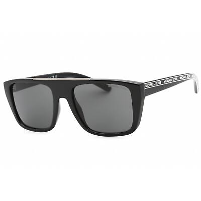 #ad Michael Kors Men#x27;s Sunglasses Black Plastic Square Shape Frame 0MK2159 300587