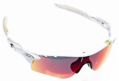 #ad Oakley RadarLock Path TdF Edition Sunglasses OO9181 32 Polished White Prizm Road