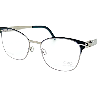 #ad OVVO 3909 Women#x27;s Metal Eyeglass Frame 50 63B Black Gold 50 19 Flex Hinges