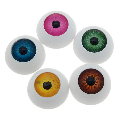 #ad 10 pcs Plastic Cute Eyeballs Mixed Doll Eyes Animal Pupils DIY Craft Accessories