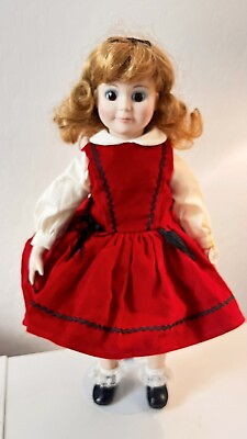 #ad Heirloom Tradition 15quot; Betsy McCall Winter Doll 1984 Red Dress Stand Box COA