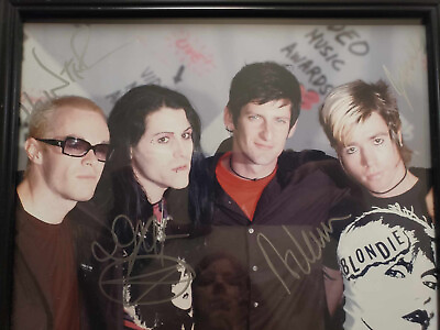 #ad AFI Signed Photo Authentic Band Hand Signed 8x10