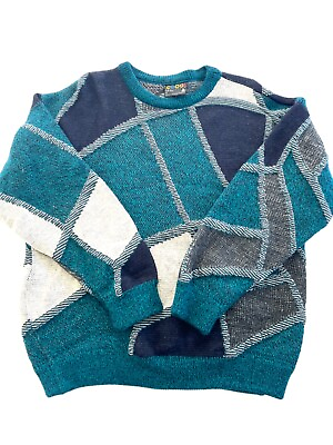 #ad Vintage Coogi Geometric Crewneck Sweater