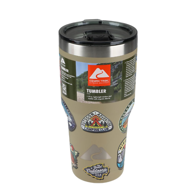 #ad 32 Oz Vacuum Insulated Stainless Steel Tumbler Patches