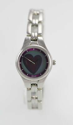 #ad Relic Womens ALL Silver Stainless Steel 30m Quartz Battery Watch