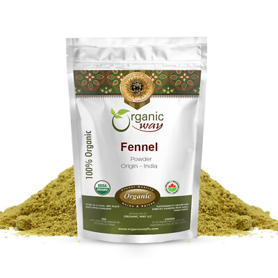 #ad Organic Way Fennel Seed Powder Organic Kosher amp; USDA Certified 1LBS 16Oz