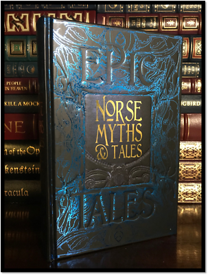 #ad Norse Myths amp; Tales New Deluxe Hardcover Mythology Viking Age Loki Odin Thor