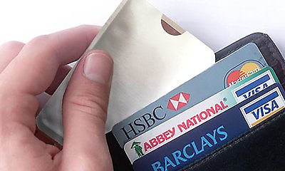 #ad RFID Credit Card ID Sleeve Protector Blocking Safety Aluminum Shield Anti Theft