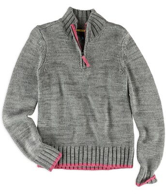 #ad Aeropostale Womens Cable Knit Sweater