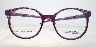 #ad Koali 8191K PP 014 50 18 Eyeglass Optical Frames Glasses Morel France