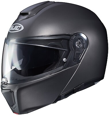 #ad Closeout HJC RPHA 90S Full Face Motorcycle Helmet Semi Flat Titanium Size XL
