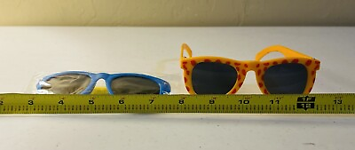 #ad 2 Pack Polarized Kids Toddler Sunglasses Boys Girls Stylish Frame Shades Glasses