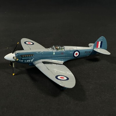 #ad Corgi Diecast Supermarine Spitfire PRXIX WWII Aircraft 1 72