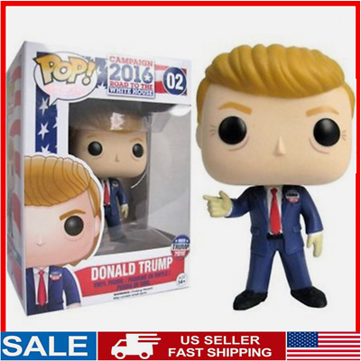 #ad Donald Trump #02 Funko Pop The Vote 2016 Road to the White House Gifts 10CM